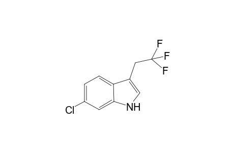 6-Chloro-3-(2,2,2-trifluoroethyl)-1H-indole