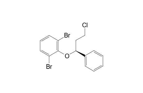 (S)-1,3-Dibromo-2-(3-chloro-1-phenylpropoxy)benzene