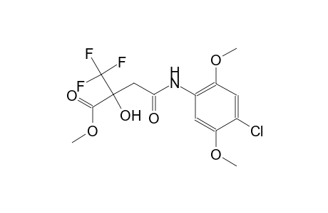 methyl 4-(4-chloro-2,5-dimethoxyanilino)-2-hydroxy-4-oxo-2-(trifluoromethyl)butanoate