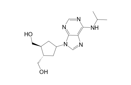 [(1S,2S)-2-(hydroxymethyl)-4-[6-(isopropylamino)purin-9-yl]cyclopentyl]methanol