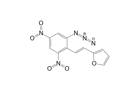 (E)-1-(2-Azido-4,6-dinitrophenyl)-2-(fur-2-yl)ethene