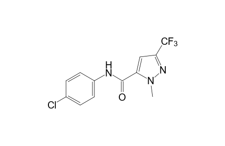 4'-chloro-1-methyl-3-(trifluoromethyl)pyrazole-5-carboxanilide