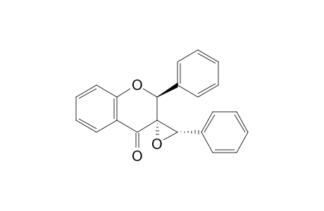 (2S,3S,3'S)-2,3'-diphenylspiro[chromane-3,2'-oxirane]-4-one
