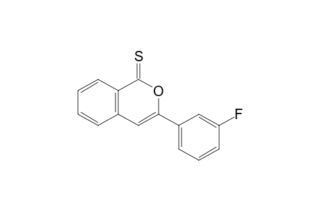 3-(3-Fluorophenyl)-1H-isochromene-1-thione