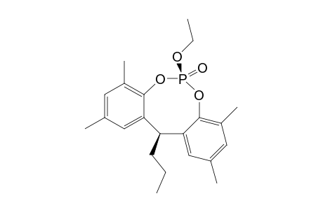 12H-Dibenzo[d,g][1,3,2]dioxaphosphocin, 6-ethoxy-2,4,8,10-tetramethyl-12-propyl-, 6-oxide, trans-
