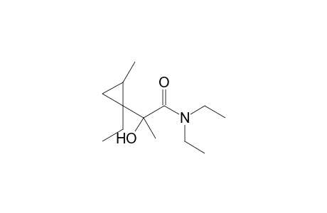 N,N-Diethyl-2-(1-ethyl-2-methylcyclopropyl)-2-hydroxypropanamide