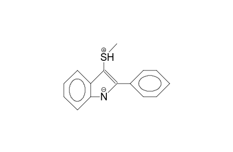 2-Phenyl-3-methylthio-1H-indole