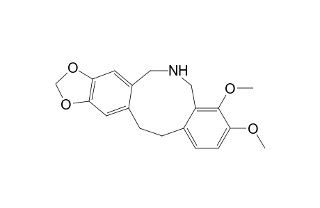 5H-1,3-Benzodioxolo[5,6-d][2]benzazonine, 6,7,12,13-tetrahydro-8,9-dimethoxy-