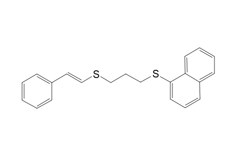 Naphthalen-1-yl(3-(styrylthio)propyl)sulfane