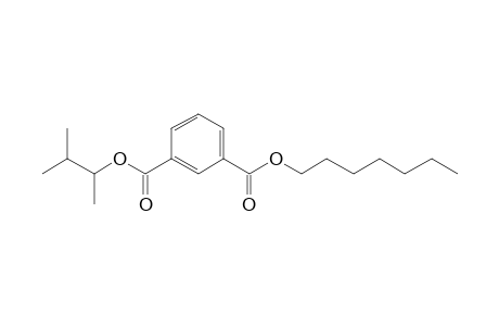 Isophthalic acid, heptyl 3-methylbut-2-yl ester