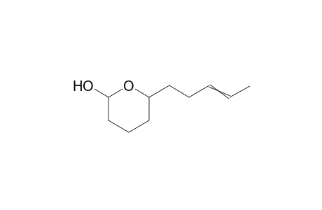 6-(Pent-3-enyl)-tetrahydro-pyran-2-ol