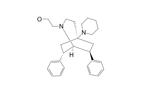 (7RS,8RS)-(+/-)-2-(7,8-DIPHENYL-5-PIPERIDINO-2-AZABICYCLO-[3.2.2]-NON-2-YL)-ETHANOL
