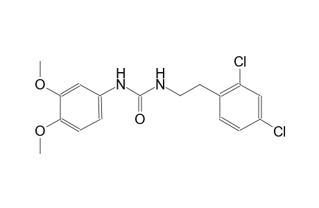 N-[2-(2,4-dichlorophenyl)ethyl]-N'-(3,4-dimethoxyphenyl)urea