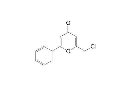 2-(chloromethyl)-6-phenyl-4H-pyran-4-one
