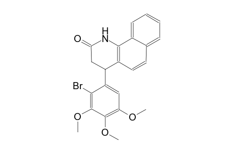 benzo[h]quinolin-2(1H)-one, 4-(2-bromo-3,4,5-trimethoxyphenyl)-3,4-dihydro-