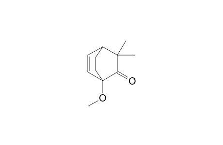 1-Methoxy-3,3-dimethylbicyclo(2.2.2)oct-5-en-2-one