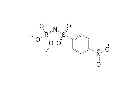 Phosphorimidic acid, N-[(4-nitrophenyl)sulfonyl]-, trimethyl ester