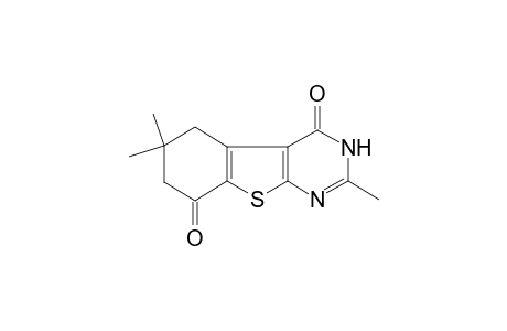 2,6,6-trimethyl-5,7-dihydro-3H-benzothiopheno[2,3-d]pyrimidine-4,8-dione