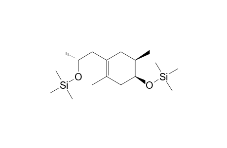 (1S*,6R*,2'R*)-4-(2'-(trimethylsiloxy)propyl)-3,6-dimethyl-1-(trimethylsiloxy)-3-cyclohexene