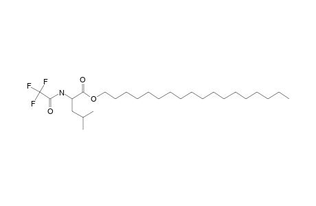 L-Leucine, N-(trifluoroacetyl)-, octadecyl ester