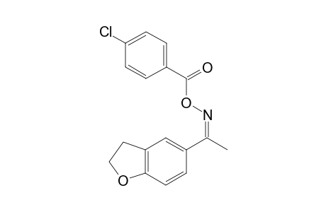 Ethanone,1-(2,3-dihydro-5-benzofuryl)-, o-(4-chlorobenzoyl)oxime
