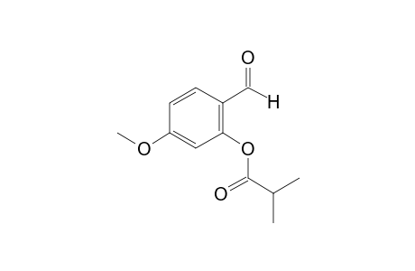 2-Hydroxy-4-methoxybenzaldehyde, 2-methylpropionate