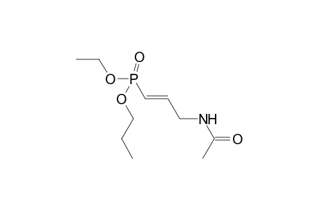 Diethyl-(3'-acetylamino-1'-allyl)phosphonate