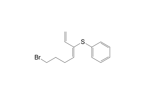 (E)-7-bromo-3-(phenylthio)-1,3-heptadiene