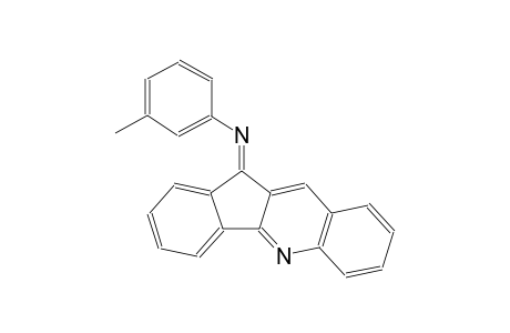 benzenamine, N-[(11E)-11H-indeno[1,2-b]quinolin-11-ylidene]-3-methyl-