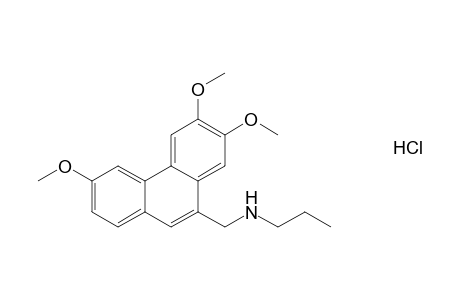 N-[(2,3,6-Trimethoxy-10-phenanthryl)methyl]propylamine Hydrochlorid