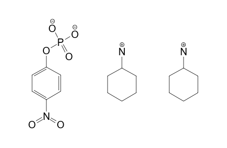 PHOSPHORIC ACID, MONO(p-NITROPHENYL) ESTER, COMPOUND WITH CYCLOHEXYLAMINE (1:2)