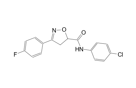 5-isoxazolecarboxamide, N-(4-chlorophenyl)-3-(4-fluorophenyl)-4,5-dihydro-