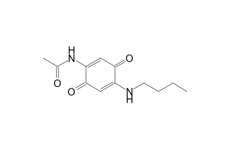 N-(4-[butylamino]-3,6-dioxocyclohexa-1,4-dien-1-yl)acetamide