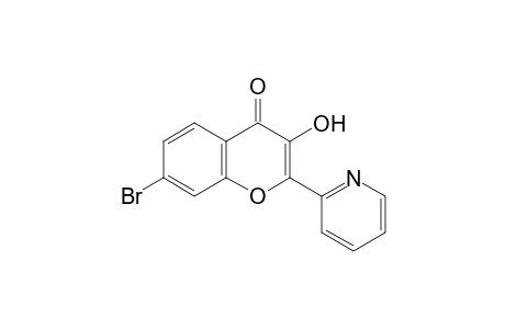 7-bromo-3-hydroxy-2-(2-pyridyl)chromone