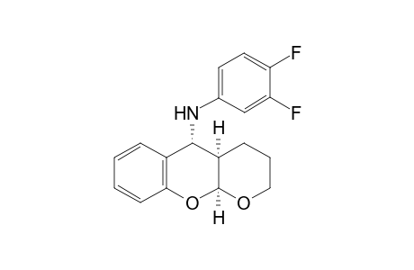 (4aR,5R,10aS)-N-(3,4-difluorophenyl)-2,3,4,4a,5,10a-hexahydropyrano[2,3-b]chromen-5-amine