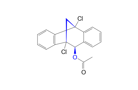 5,10-dichloro-10,11-dihydro-5,10-methano-5H-dibenzo[a,d]cyclohepten-exo-11-ol, acetate