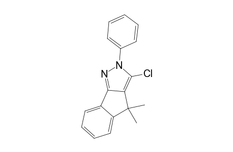 3-CHLORO-2,4-DIHYDRO-4,4-DIMETHYL-2-PHENYL-INDENO-[1,2-C]-PYRAZOLE