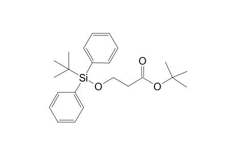 Tert-Butyl 3-(tert-butyldiphenylsilyloxy)propanoate