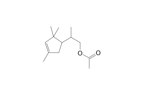 2-Acetoxy-3-(2,2,4-trimethyl-cyclopent-3-en-yl)butane