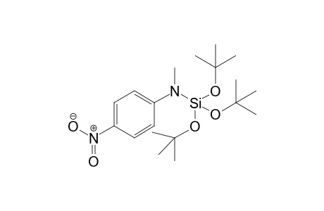 N-Methyl-(N-tri-t-butoxysilyl)paranitroaniline