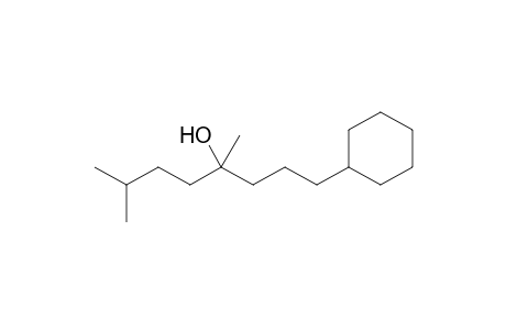 1-Cyclohexyl-4,7-dimethyloctan-4-ol