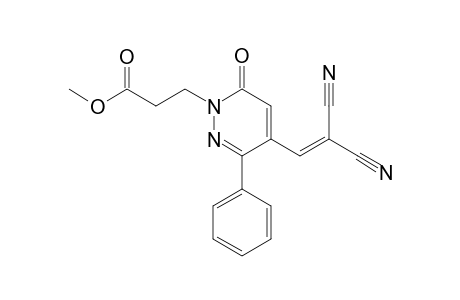2-[2'-(Methoxycarbonyl)ethyl]-6-phenyl-5-[2'',2''-di-1,2-diazin-3(3H)-one