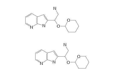 2-[2-AMINO-1-(2,3,5,6-TETRAHYDROPYRAN-2-YL)-OXYETHYL]-7-AZAINDOLE