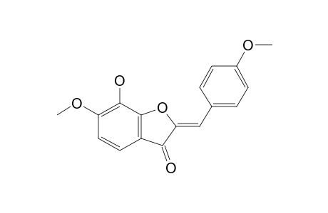 Coumaran-7-ol-3-one, 2-[4-methoxybenzylidene]-6-methoxy-