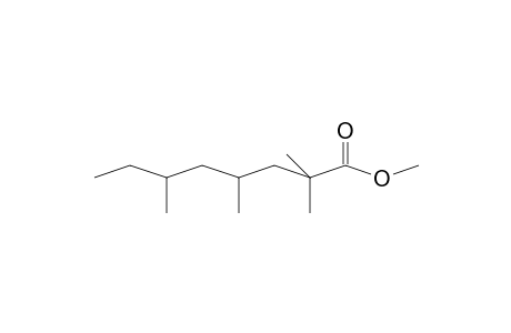 2,2,4,6-Tetramethyl-octanoic acid, methyl ester