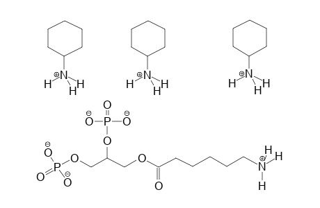RAC-1-O-(6-AMINOHEXANOYL)-2,3-DIPHOSPHOGLYCEROL,TRIS(CYCLOHEXYLAMMONIUM SALT)