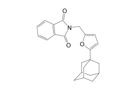 2-(5-(1-adamantyl)-2-furyl)methyl-1H-isoindole-1,3-dione