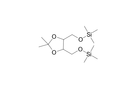 2,3-(O-Isopropylidene)-D-(-)-Threitol - bis(Trimethylsilyl Ether)