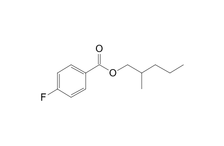 4-Fluorobenzoic acid, 2-methylpentyl ester