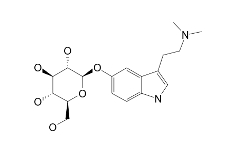 BUFOTENINE-5-O-BETA-D-GLUCOPYRANOSIDE